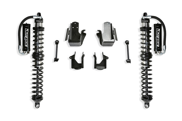 Fabtech K4238DL Coilover Conversion 5" with Front 2.5" Dirt Logic Coilover Shocks for 21-22 Jeep Wrangler JL Unlimited 4-Door