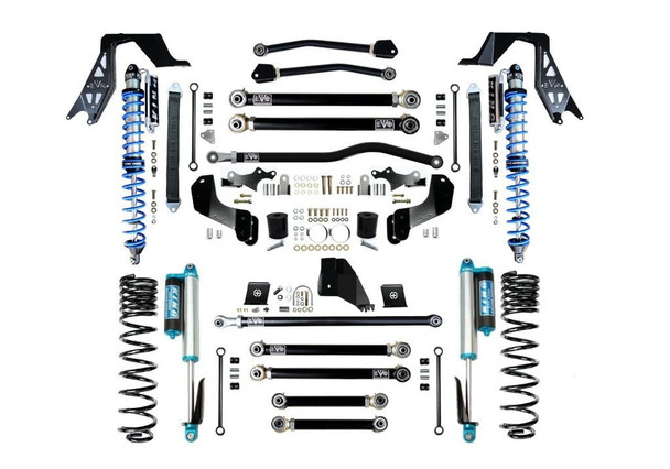 EVO Manufacturing EVO-249BDP Fusion Suspension Kit - 6.5" Fusion with King Shocks for 21-23 Jeep Gladiator JT with 3.0L