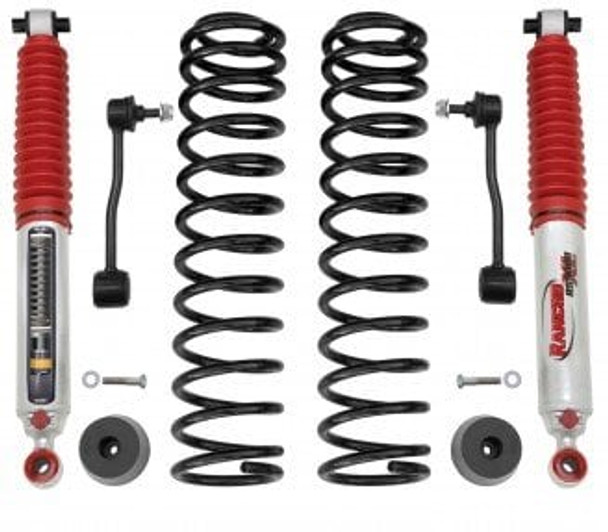Rancho RS66127BR9 1.5in Level It System with RS9000XL Shocks for 20-25 Jeep Gladiator JT