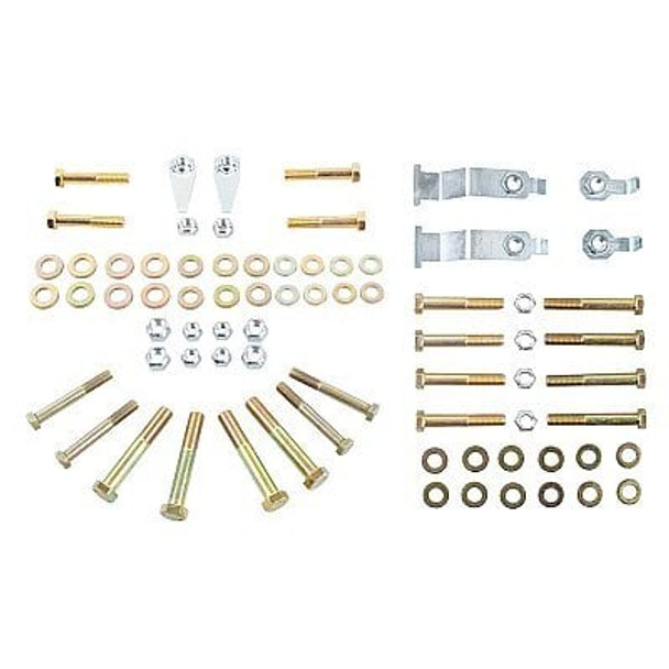 Synergy Manufacturing 8850-03 Complete Control Arm and Track Bar Hardware Kit for 18-25 Jeep Wrangler JL