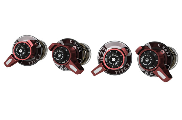 Teraflex 00-10-33-400-160 Falcon 3.3 Fast Adjust Cartridge Upgrade Kit for 07-25 Jeep Wrangler JK, JL & Gladiator JT with Falcon 3.1 or 3.2 Series Shocks