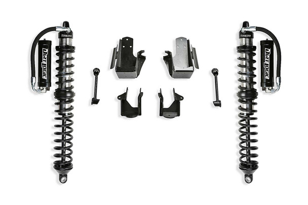 Fabtech K4211DL Coilover Conversion 3" with Front 2.5" Dirt Logic Coilover Shocks for 20-22 Jeep Wrangler JL & Gladiator JT - Diesel