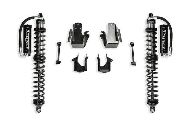 Fabtech K4212DL Coilover Conversion 5" with Front 2.5" Dirt Logic Coilover Shocks for 20-22 Jeep Wrangler JL & Gladiator JT - Diesel