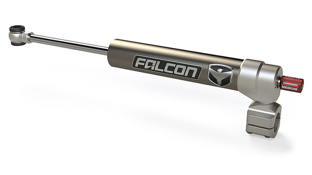 Teraflex 01-02-22-110-112 Falcon Nexus EF 2.2 Fast Adjust Steering Stabilizer for 07-18 Jeep Wrangler JK