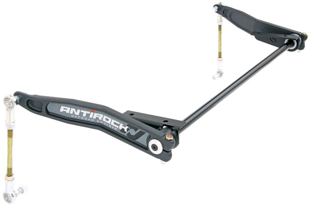 RockJock CE-9900JKF Front Anti-Rock Sway Bar Kit with Steel Mounts and Forged Arms for 07-18 Jeep Wrangler JK