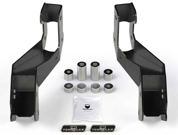 Teraflex 1938125 Front Control Arm Geometry Correction Brackets for 18-25 Jeep Wrangler JL