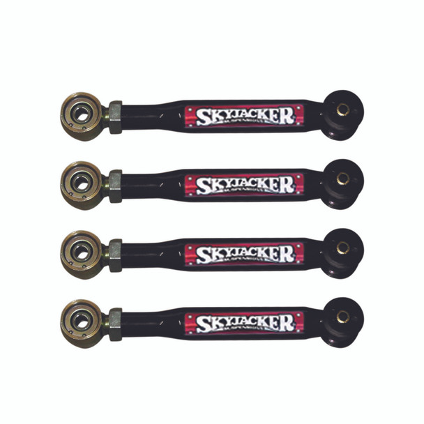 Skyjacker TJ24LLX Front and Rear Lower Adjustable Flex Links for 97-06 Jeep Wrangler TJ with 0-4in Lifts