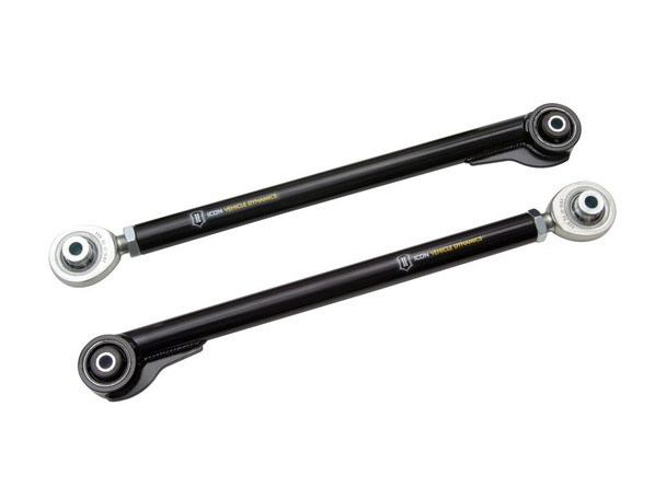 ICON Vehicle Dynamics 22063 Adjustable Control Arm Pair Billet Rear Lower for 20-25 Jeep Gladiator JT