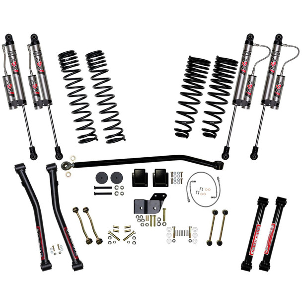 Skyjacker 4.5in. Suspension Lift System with ADX 2.0 Remote Reservoir Shocks for 20-22 Jeep Gladiator JT