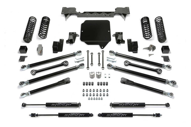 Fabtech 3in Crawler Long Travel Lift Kit for 18-23 Jeep Wrangler JL Unlimited