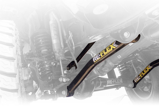 RealTruck Superlift K996 4" Lift Kit with Superide Shocks & Reflex Control Arms for 07-18 Jeep Wrangler JK 2 Door