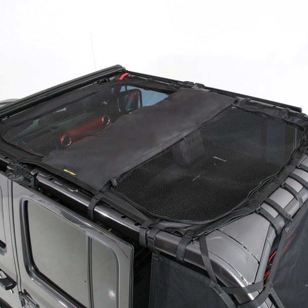 Smittybilt SB97500 Extended Shade Top with Skylights for 18-23 Jeep Wrangler JL Unlimited