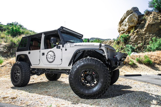 Black Rhino Hard Alloys Overland Wheel for 07-25 Jeep Wrangler JL, JK & Gladiator JT