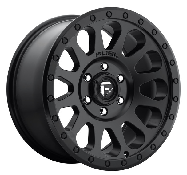 Fuel Off-Road D57918908550 Vector in Matte Black for 55-86 Jeep CJ