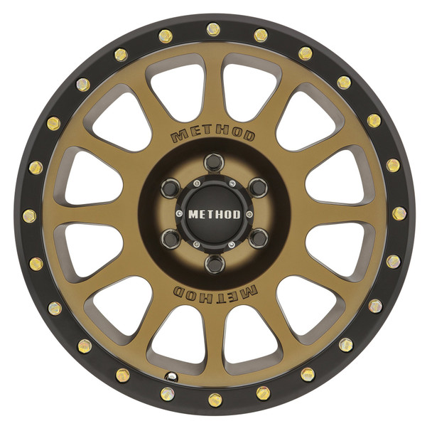 Method Race Wheels MR30578555500 Street Series 305 Wheel in 17x8.5 with 4.75in Backspace Matte Black for 55-86 Jeep CJ