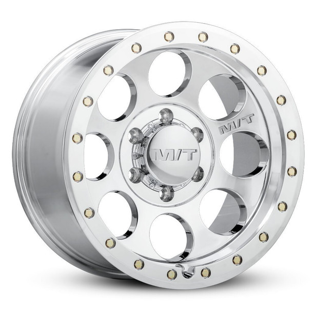 Mickey Thompson 226100306 Classic Pro Wheel in Polished 17x9 with 4.5in Backspace for 55-86 Jeep CJ