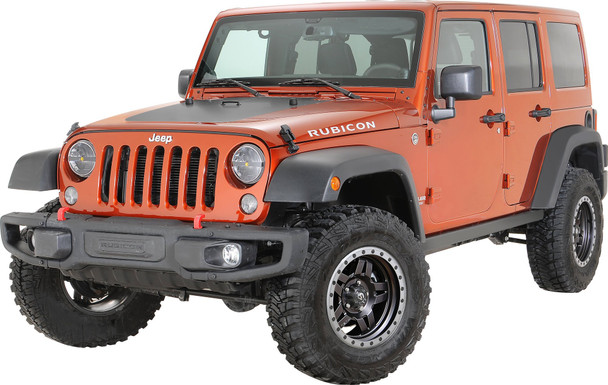 Fuel Off-Road D55815006537 Anza Wheel in Matte Anthracite w/ Black Ring 15x10 with 3.75in Backspace for 84-06 Jeep Wrangler YJ, TJ, & Cherokee XJ