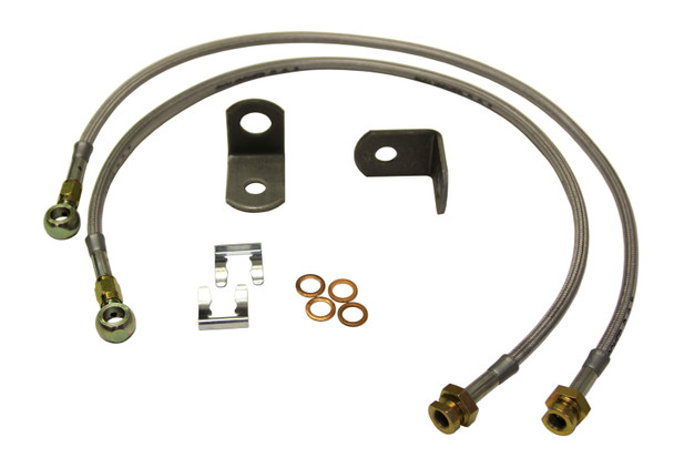 Skyjacker FBL44 Extended Front Brake Hose Kit for 84-01 Jeep Cherokee XJ