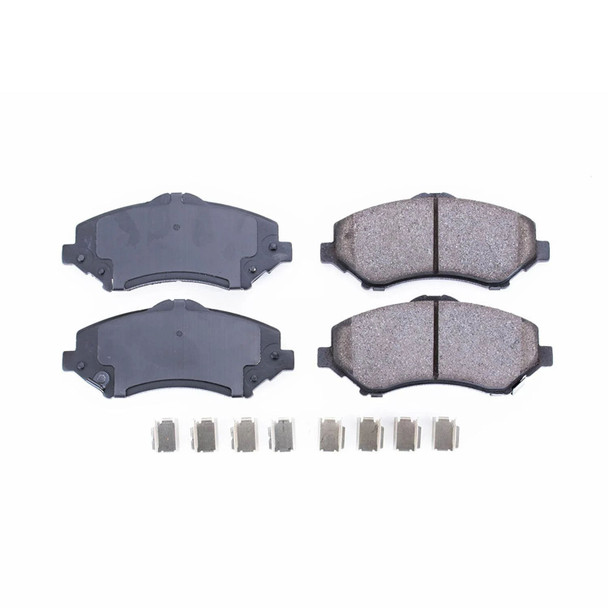 Power Stop 17-1274 Z17 Evolution Ceramic Brake Pads Rear for 07-18 Jeep Wrangler JK