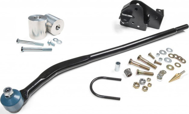 JKS Manufacturing Drag Link Flip and Bump Stop Combo Kit for 07-18 Jeep Wrangler JK
