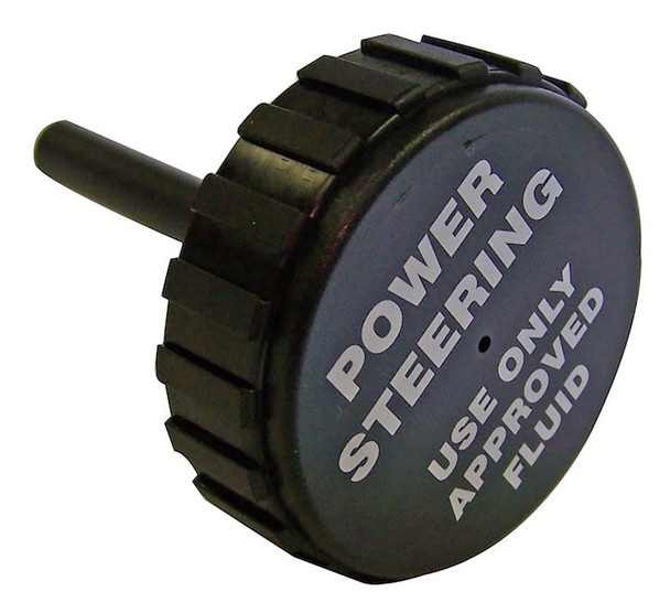 Crown Automotive 52003132 Power Steering Reservoir Cap for 91-93 Jeep Wrangler YJ, 87-93 Cherokee XJ & Comanche MJ with 2.5L Gasoline or 2.1L Diesel Engine