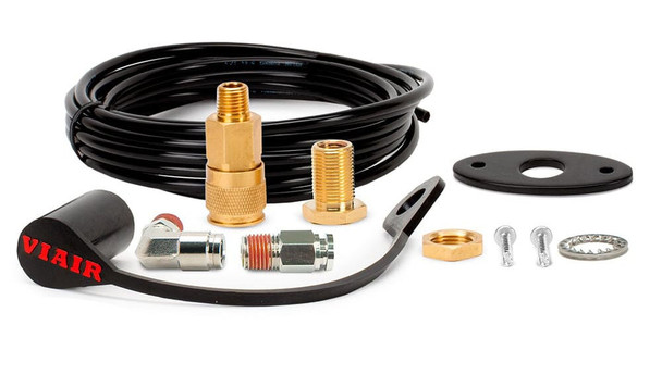 Viair 90012 3/8" Pro Series Air Source Relocation Kit with Oval Mounting Bracket - 3/8" Air Line