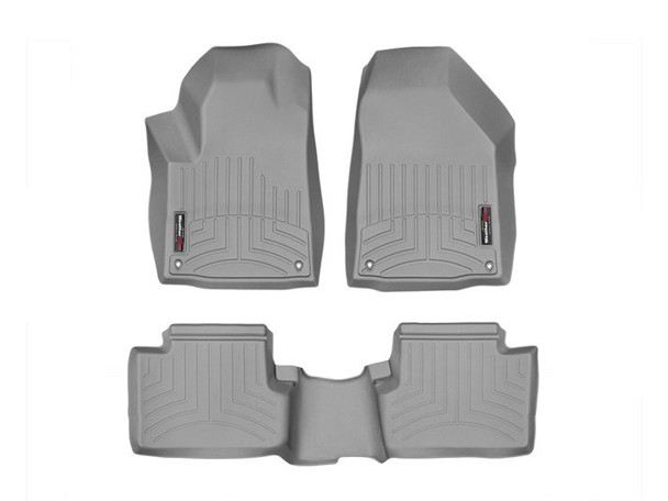 WeatherTech DigitalFit Front & Rear FloorLiner for 15-21 Jeep Cherokee KL
