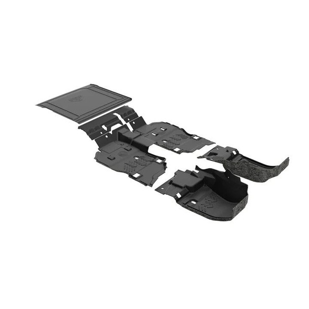 Armorlite B1019553-BLK1-AA Floor Cover Kit Floor Kit for 18-23 Jeep Wrangler Unlimited JL 4-Door with Subwoofer