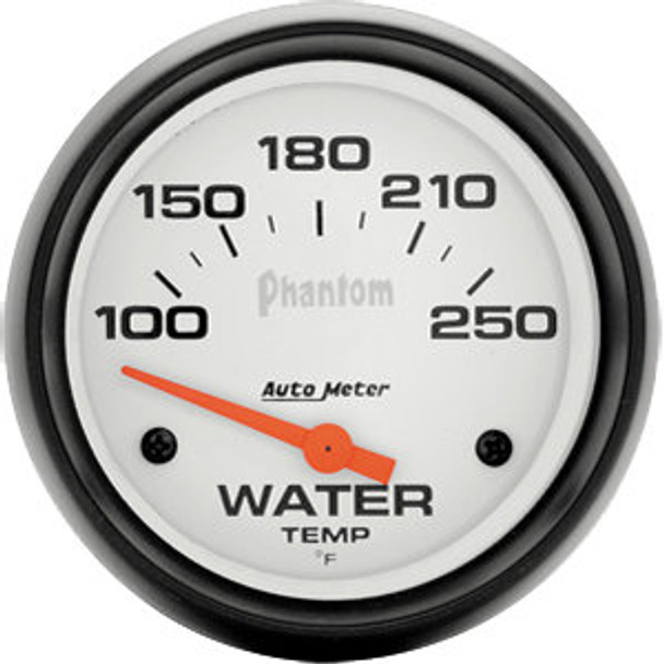 Auto Meter 5837 Phantom 2 5/8" Water Temperature Gauge 100?250?
