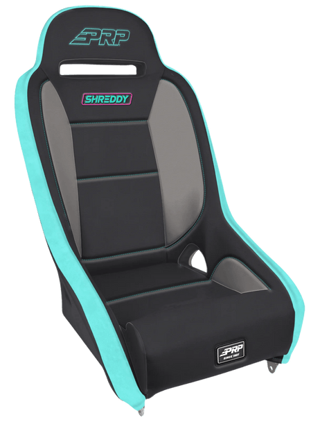 PRP Seats SHRDYA8301-01 Shreddy Comp Elite Suspension Seat in Black and Teal