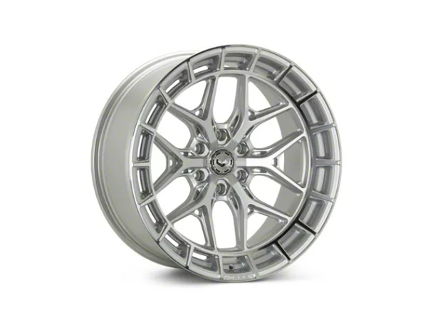 Vossen HFX1 Super Deep Silver Polished 6-Lug Wheel; 20x10; -18mm Offset - F150 Wheels