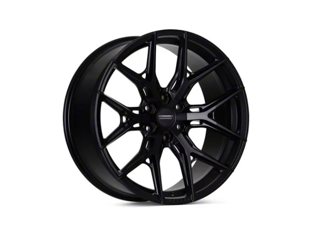 Vossen HF64 Super Deep Satin Black 6-Lug Wheel; 18x9; 0mm Offset - F150 Wheels
