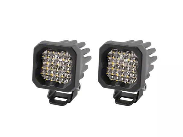 Diode Dynamics Stage Series C1R Standard LED Pod Lights; White Flood - F150 Light Bar