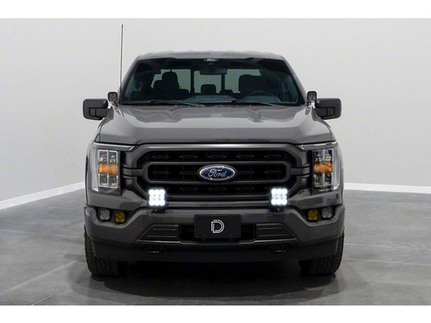 Diode Dynamics SS5 Pro Bumper LED Pod Light Kit; White Combo - F150 Light Bar