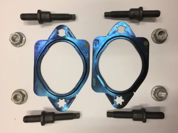 SPD Performance High Flow Turbo Exhaust Adapter Installation Kit - F150 Super Charge Kit