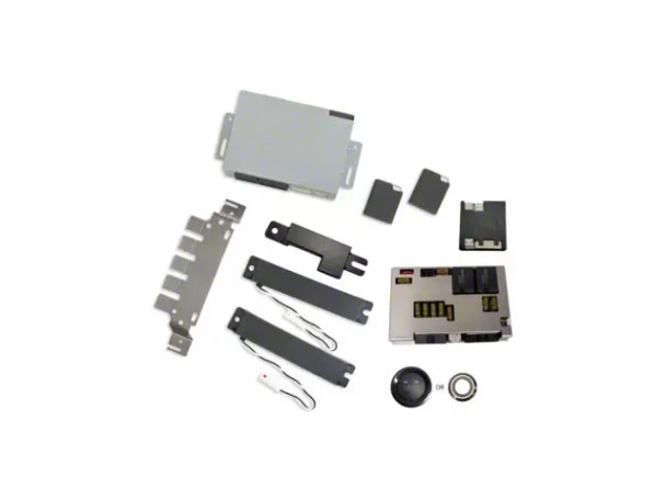 VAIS Technology Push Button Start System with Passive Keyless Entry; Plastic Button - F150- Keyless Entry