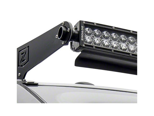 ZRoadz 40-Inch Curved LED Light Bar Noise Cancelling Wind Diffuser - F150- Light Switching & Wiring