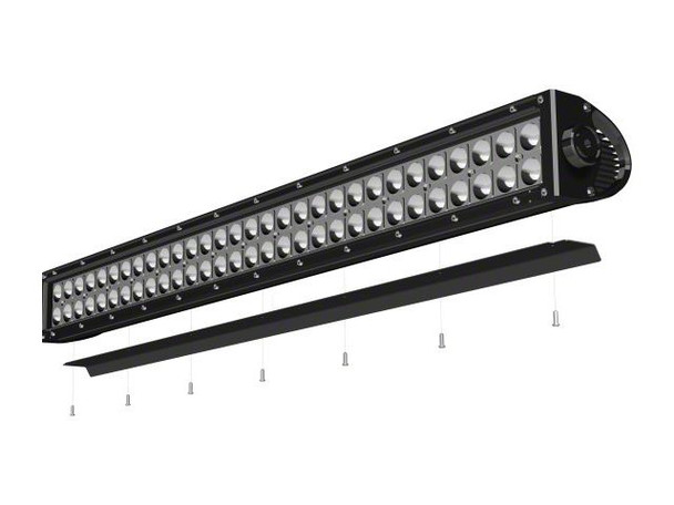 ZRoadz 50-Inch Straight Single Row LED Light Bar Noise Cancelling Wind Diffuser - F150- Light Switching & Wiring