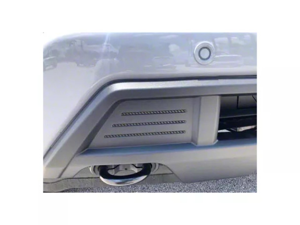 Front Bumper Line Inserts; Forged Carbon Fiber - F150 - Rear Bumper