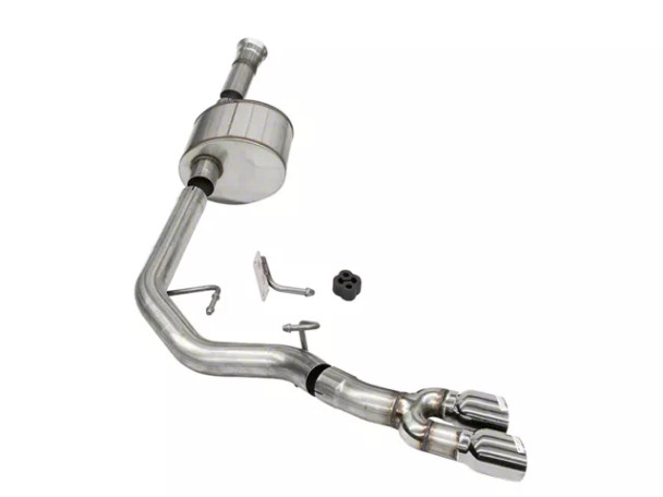 Corsa Performance Xtreme Single Exhaust System with Polished Tips; Middle Side Exit - F150 - Exhaust