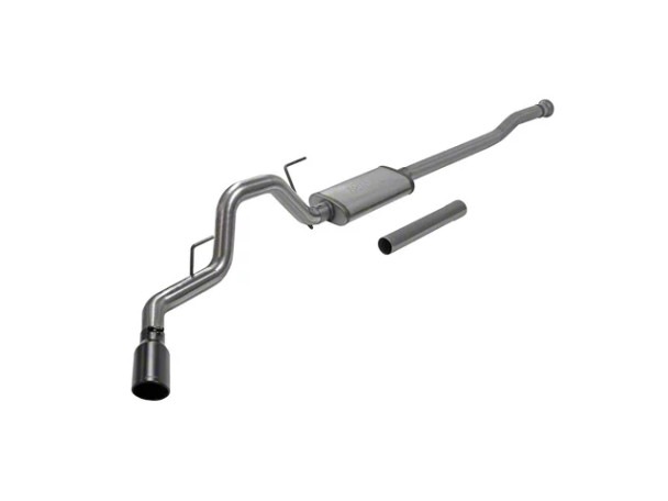 Flowmaster FlowFX Single Exhaust System with Black Tip; Side Exit - X412 - F150 - Exhaust