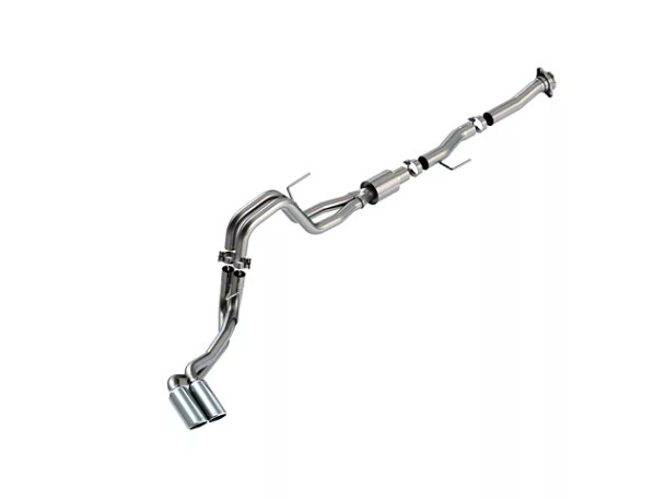 Borla ATAK Dual Exhaust System with Chrome Tips; Same Side Exit - X41E - F150 - Exhaust