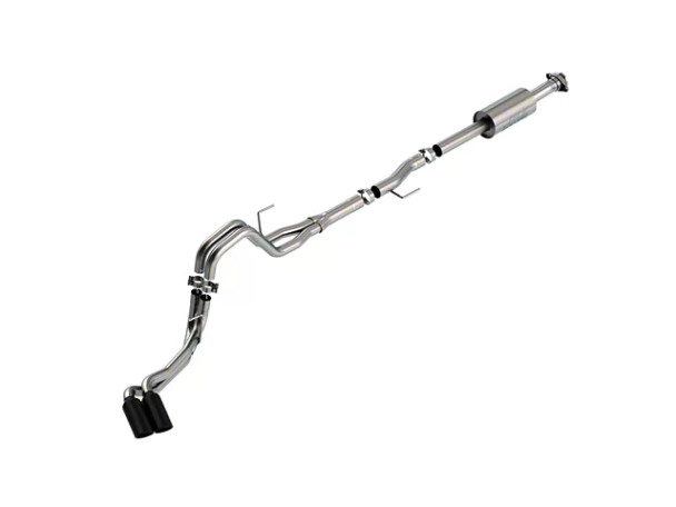 Borla S-Type Dual Exhaust System with Black Chrome Tips; Same Side Exit - X453 - F150 - Exhaust