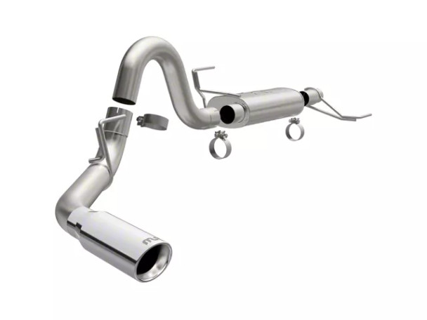 Magnaflow Street Series Single Exhaust System with Polished Tip; Side Exit - X486 - F150 - Exhaust