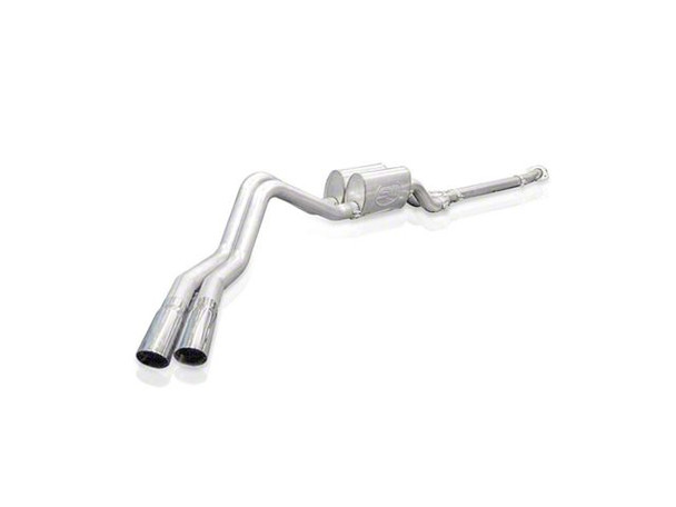 Stainless Works Legend Series Dual Exhaust System with Polished Tips; Same Side Exit - F150 - Exhaust