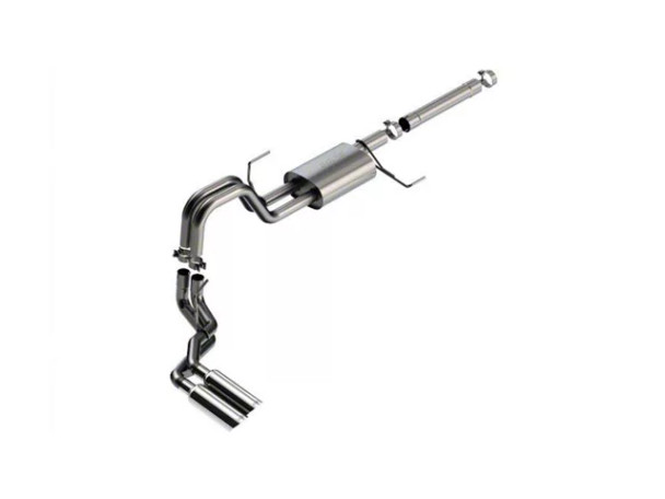 Borla S-Type Single Exhaust System with Chrome Tip; Side Exit - F150 - Exhaust