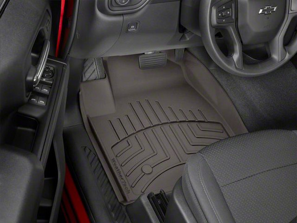 Weathertech Front Floor Liner HP; Cocoa - Silverado 1500 Floor Mats Liners