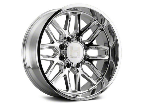 Hostile Vulcan Armor Plated 6-Lug Wheel; 22x10; -25mm Offset - Silverado 1500 Wheels