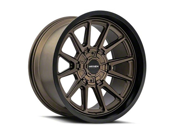 Mayhem Wheels Intrepid Matte Bronze 6-Lug Wheel; 20x10; -24mm Offset - Silverado 1500 Wheels 1