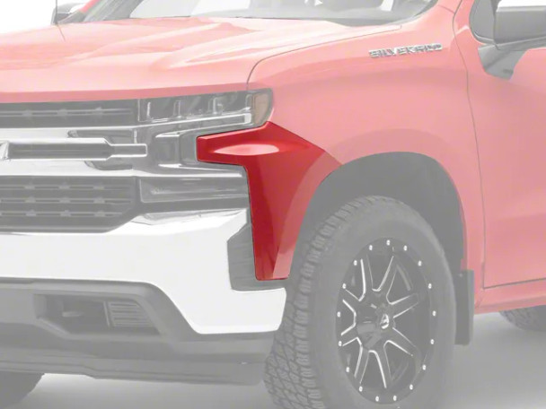 Replacement Front Bumper Outer Filler; Driver Side - X419 - Silverado 1500 Rear Bumpers